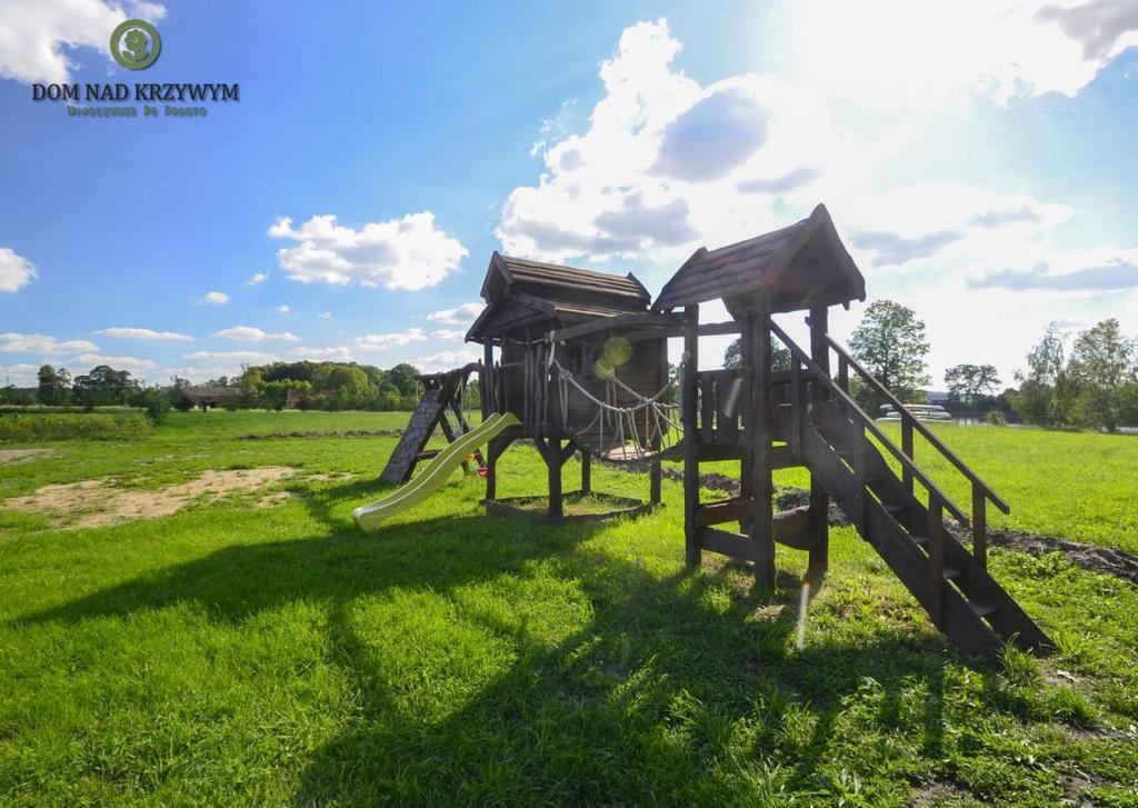 Dom Nad Krzywym - Prywatna Plaza, 2 Boiska, Sauna, Plac Zabaw Krzywe  Buitenkant foto