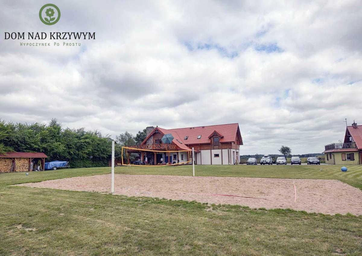 Dom Nad Krzywym - Prywatna Plaza, 2 Boiska, Sauna, Plac Zabaw Krzywe  Buitenkant foto