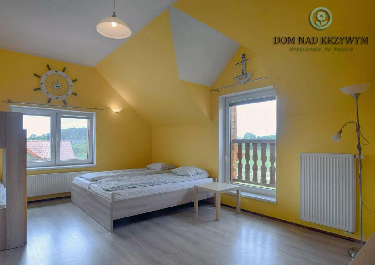 Dom Nad Krzywym - Prywatna Plaza, 2 Boiska, Sauna, Plac Zabaw Krzywe  Buitenkant foto